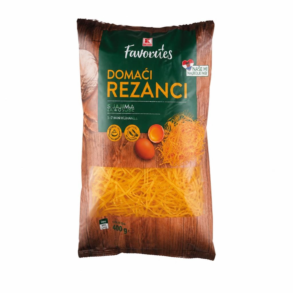 Favorites Tjestenina s jajima 400 g - Akcija u trgovini Kaufland