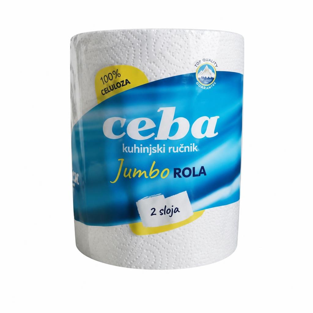 Kuhinjski ručnici Ceba Dvoslojni Jumbo 1 KOM - Akcija u trgovini 365 Market