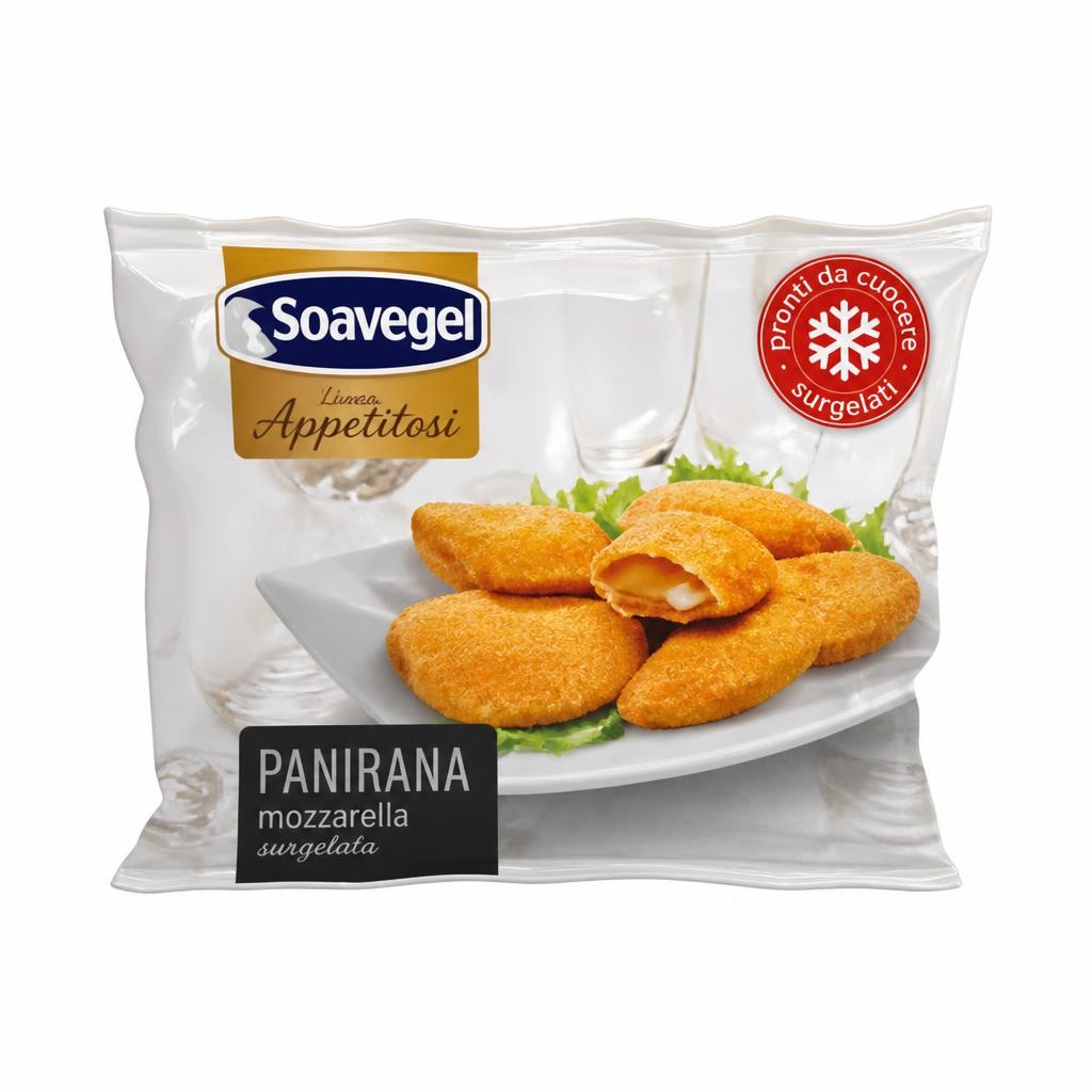 Soavegel panirana mozzarella smrznuta 250 g Akcija u trgovini Plodine