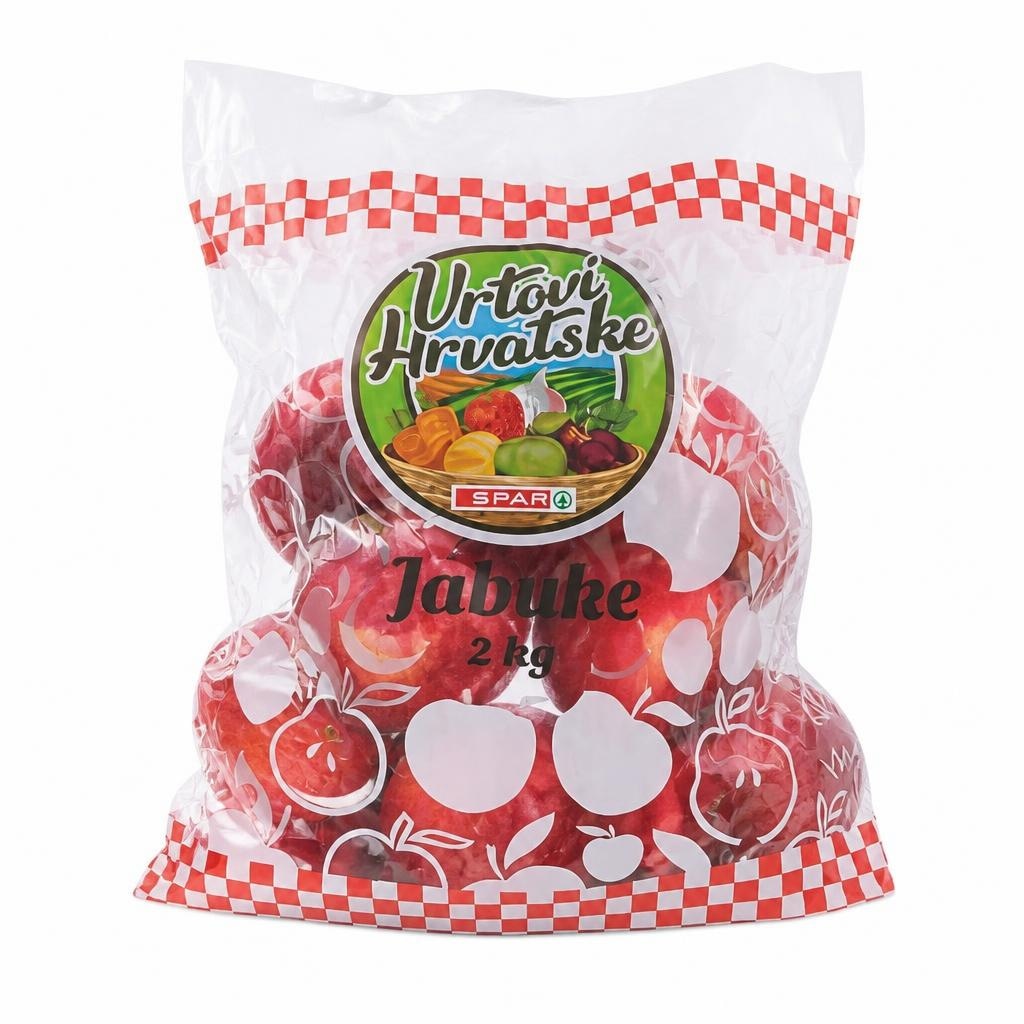 Urtovi Hrvatske jabuka crvena 2 kg Akcija u trgovini Spar