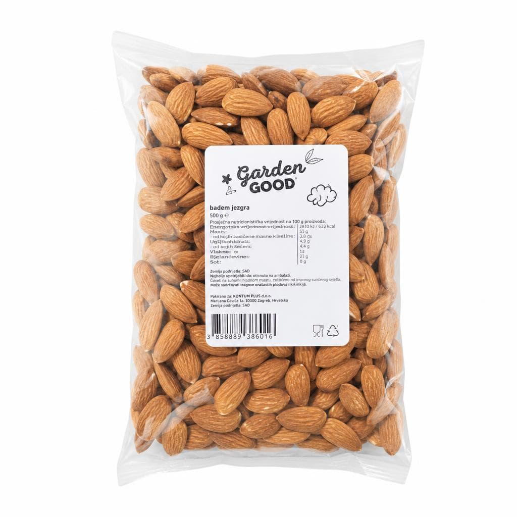 Garden Good badem jezgra 500 g Akcija u trgovini Konzum
