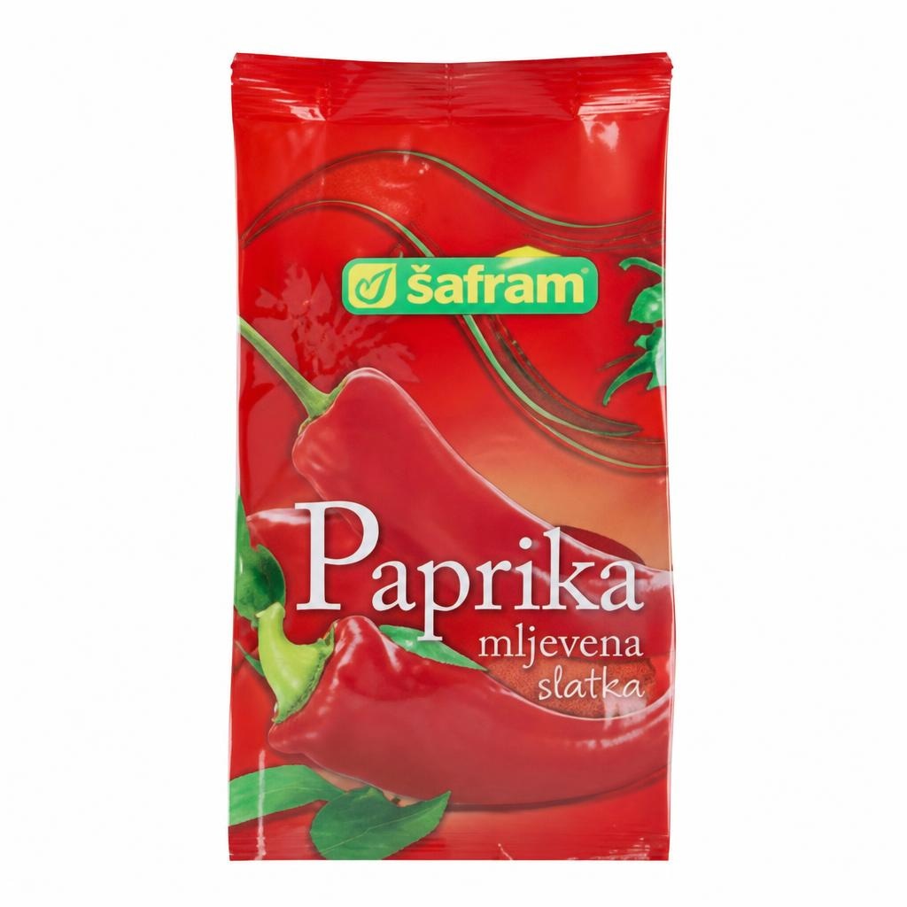 Začinska slatka paprika Šafram 100 g - Akcija u trgovini Spar