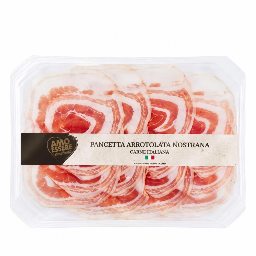 Amo Essere Panceta talijanska domaća 100 g - Akcija u trgovini Eurospin