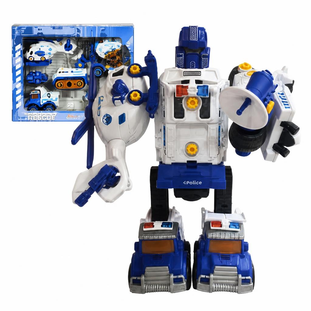 Robot-transformer Akcija u trgovini Tedi