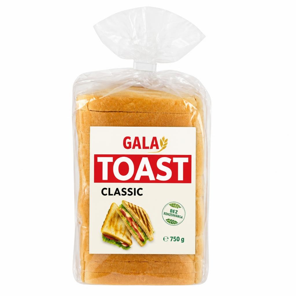 Toast classic Gala 250 g Akcija u trgovini Spar