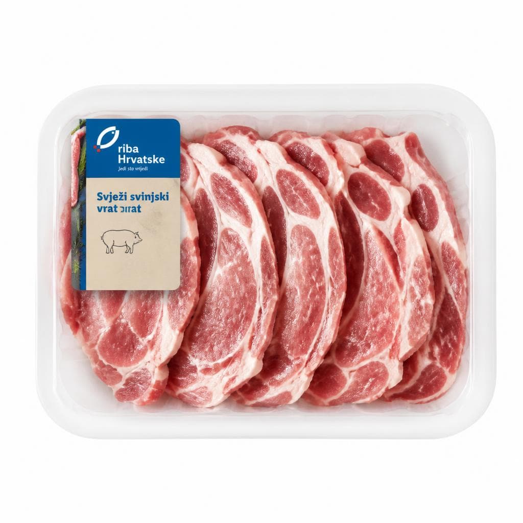 Mesnica Svježi svinjski vrat cca 800 g Akcija u trgovini Lidl