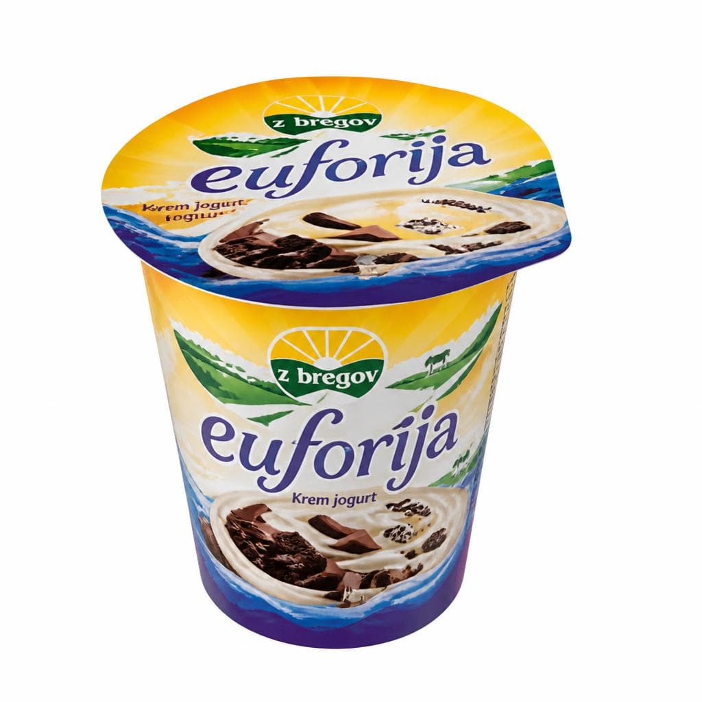 'z bregov jogurt Euforija 150 g Vindija Akcija u trgovini Tommy