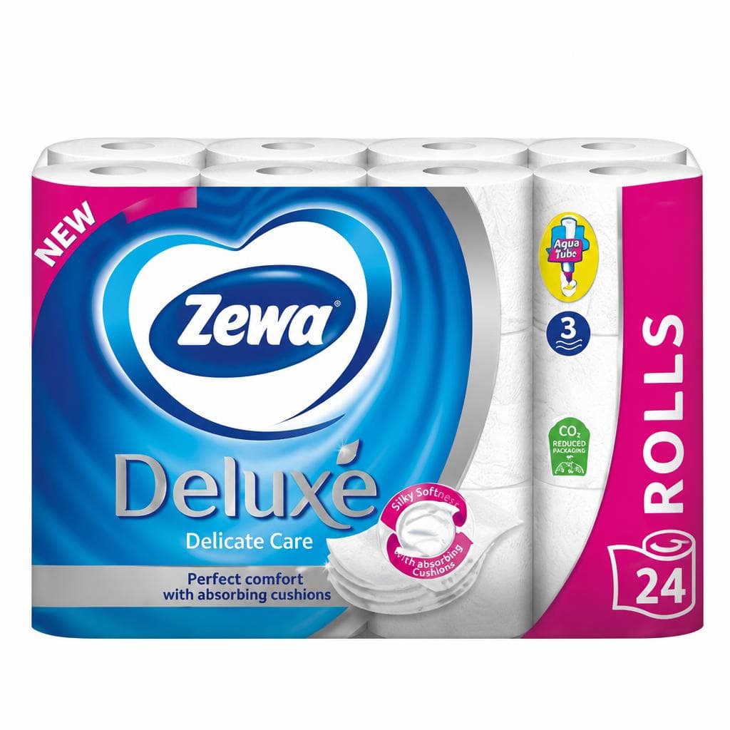 Zewa toaletni papir Pure White 24 role Akcija u trgovini Plodine