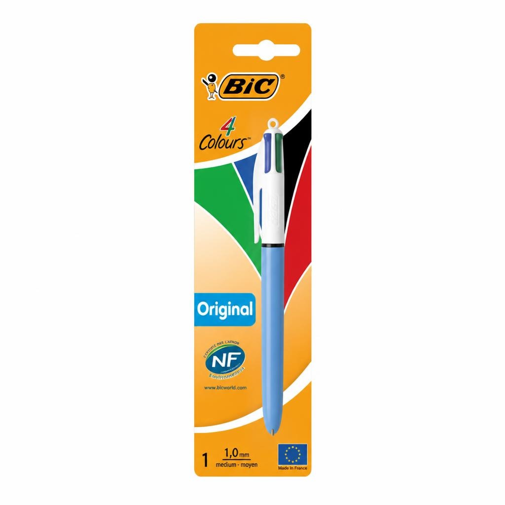 BIC kemijska olovka 4 boje 4/1, pak Akcija u trgovini Konzum