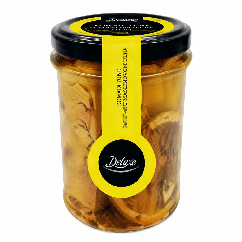 Deluxe Komadi tune u maslinovom ulju 190 g - Akcija u trgovini Lidl