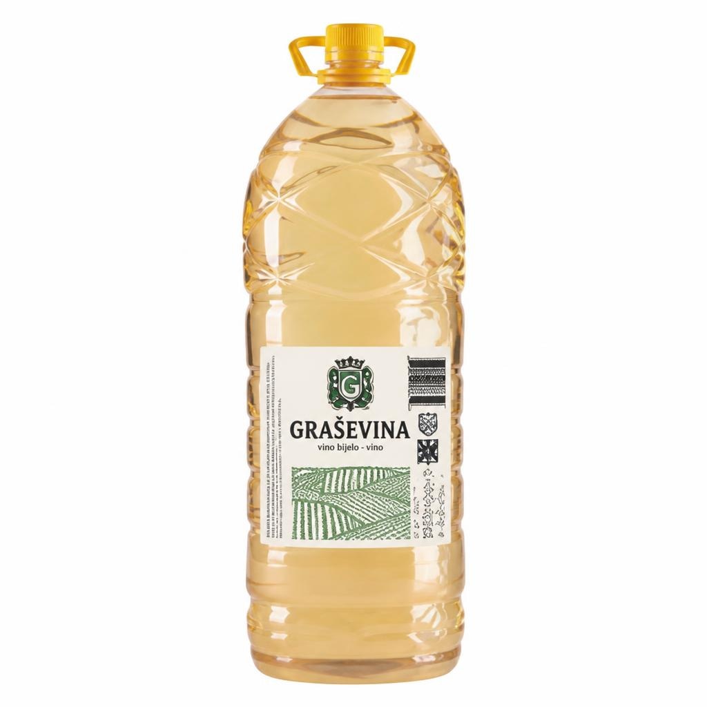 Vino Graševina 3l Akcija u trgovini Konzum