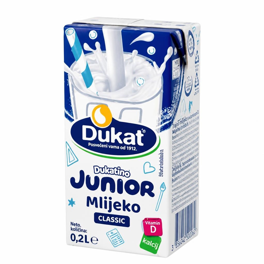 Dukat Dukatino Junior Mlijeko 0,21 L - Akcija u trgovini Studenac