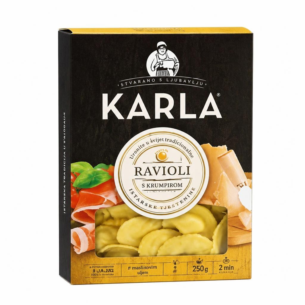 Karla Ravioli ili tortelini 250 g Akcija u trgovini Plodine