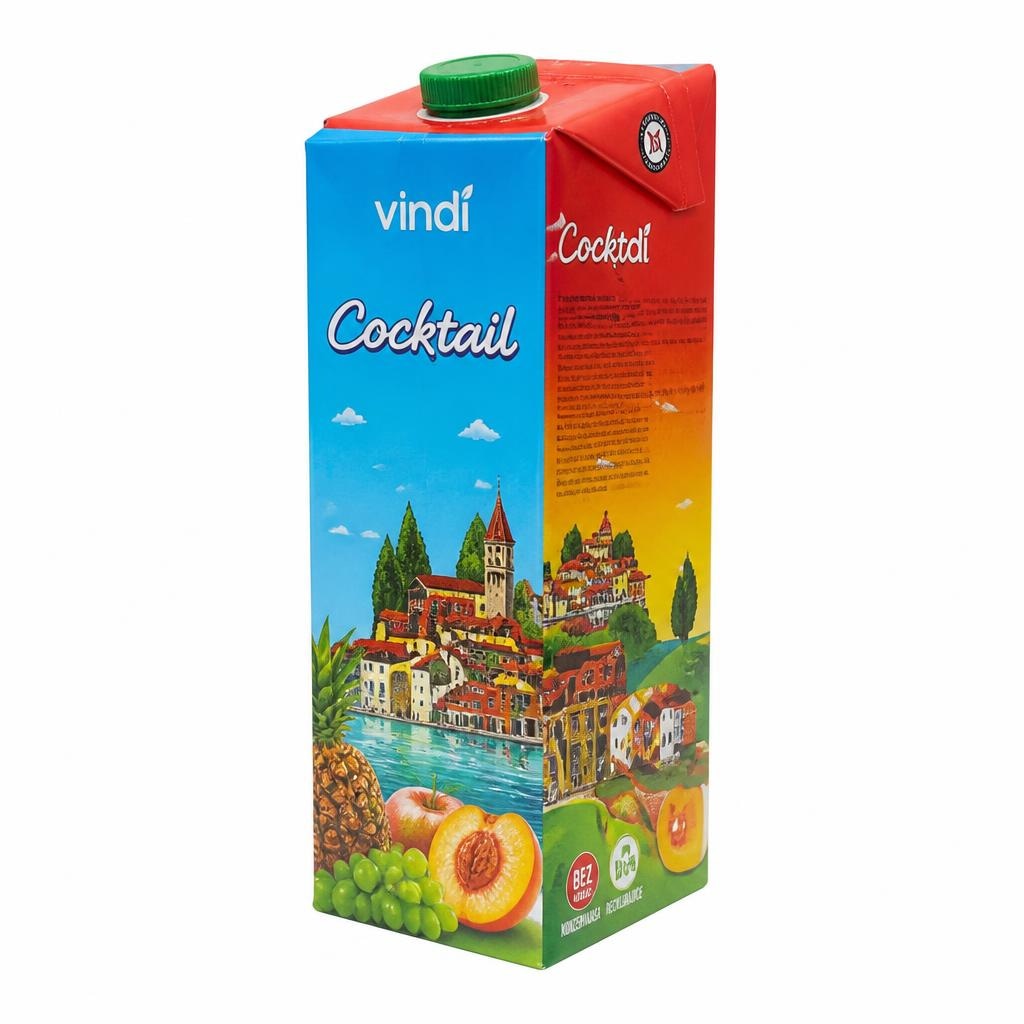 Sok Coctail 1 l Vindi Akcija u trgovini NTL