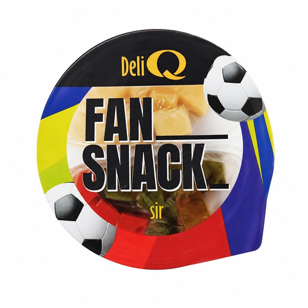Deli Q Fan Snack sir 60 g - Akcija u trgovini Kaufland