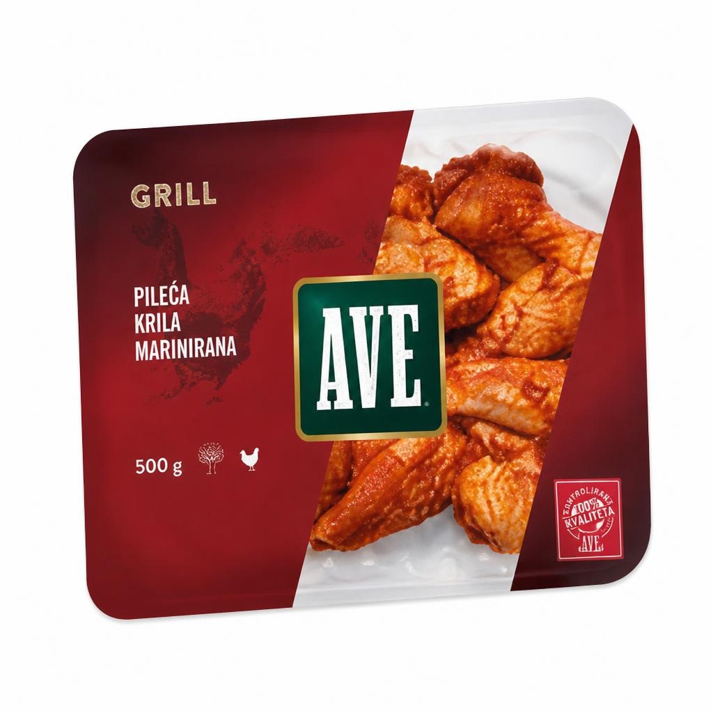 Pileća krila marinirana 500 g AVE Akcija u trgovini Spar