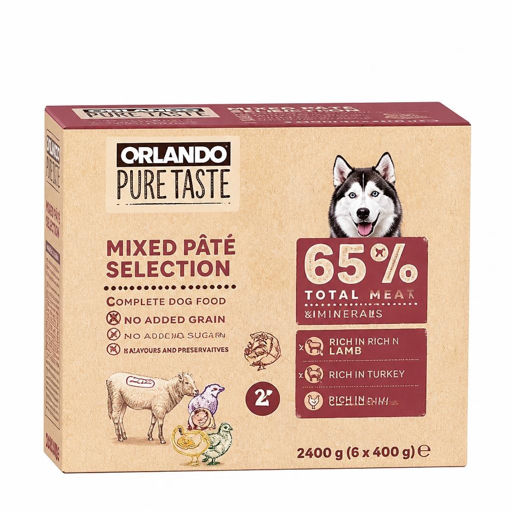 Orlando Pure Taste Hrana za pse 24 x 100 g Akcija u trgovini Lidl