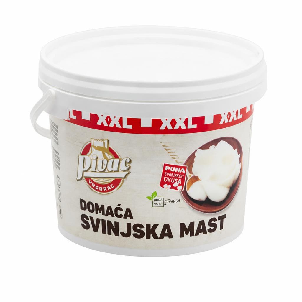 Pivac svinjska mast 2,5kg Akcija u trgovini Pivac