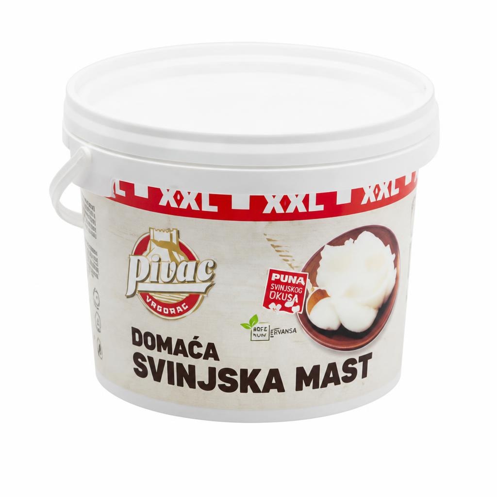 Pivac svinjska mast 2,5kg Akcija u trgovini Pivac