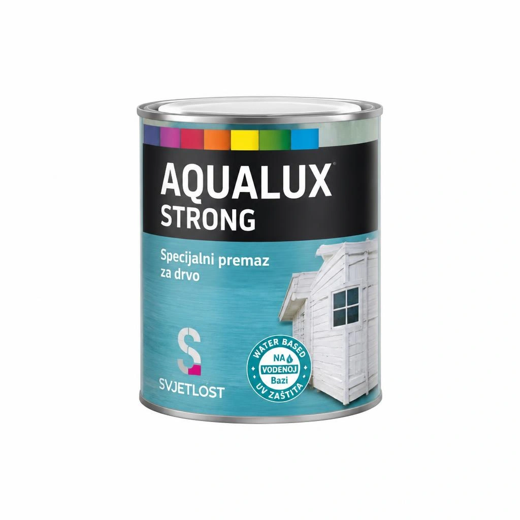 Specijalni premaz za drvo Aqualux Strong Akcija u trgovini Pevex