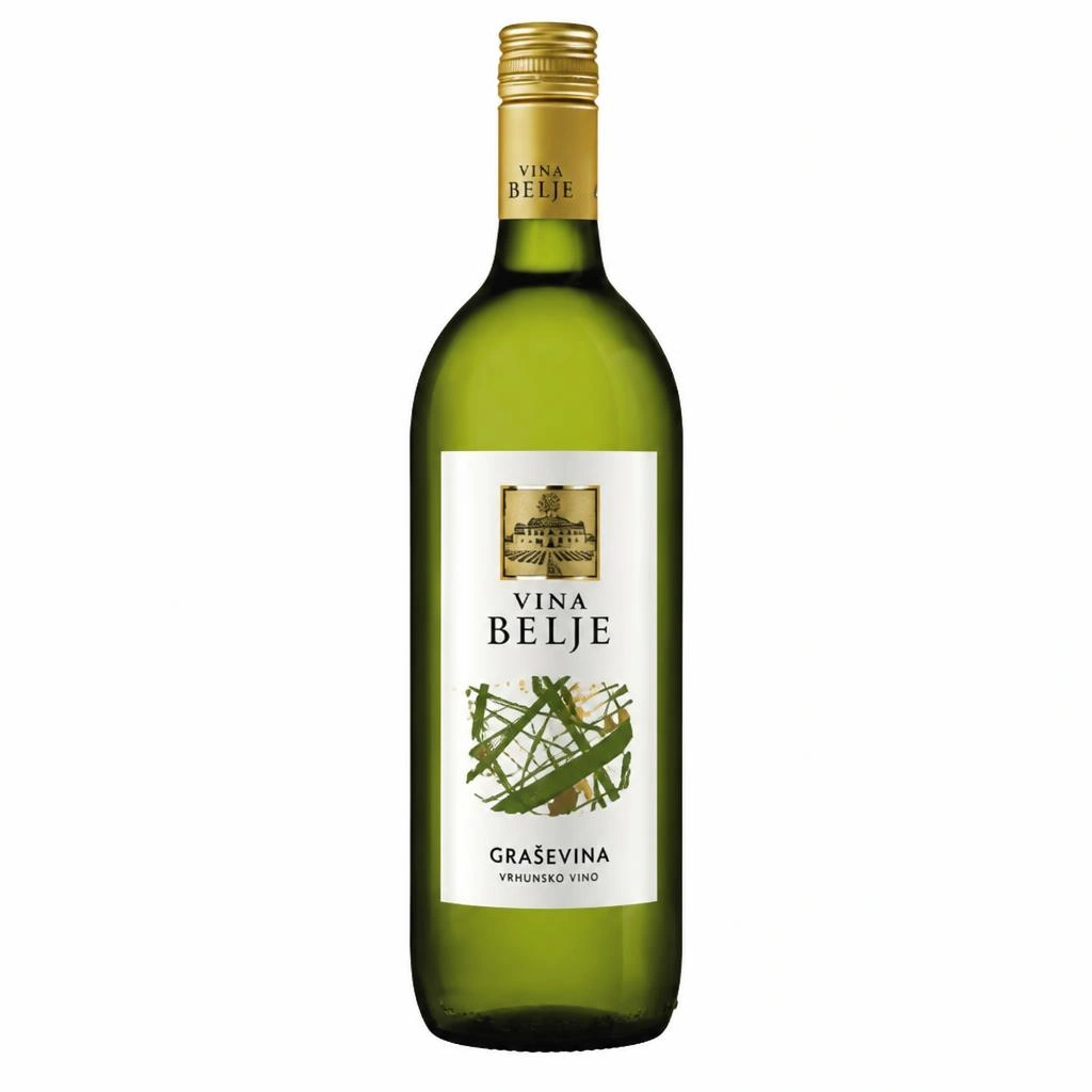 Vina Belje Graševina bijelo vino 0,75L Akcija u trgovini Konzum