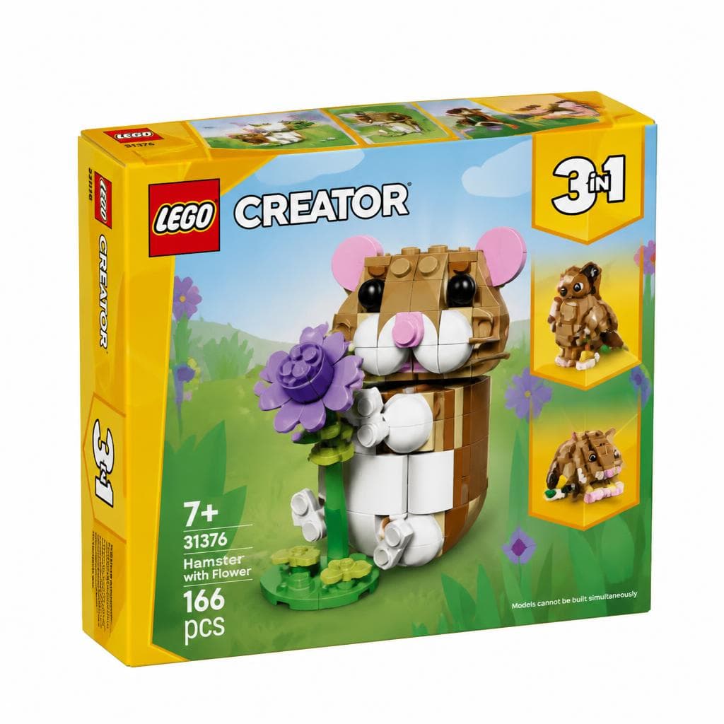 LEGO Slatki hrčak s cvijetom 31376 Akcija u trgovini Mueller