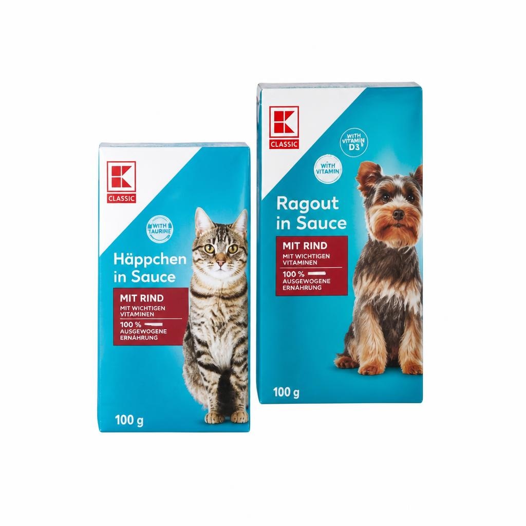 Kaufland Marke Hrana za mačke i pse 100 g - Akcija u trgovini Kaufland