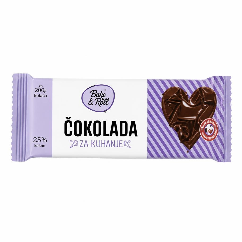 Bake&Roll čokolada za kuhanje 500 g Akcija u trgovini Plodine