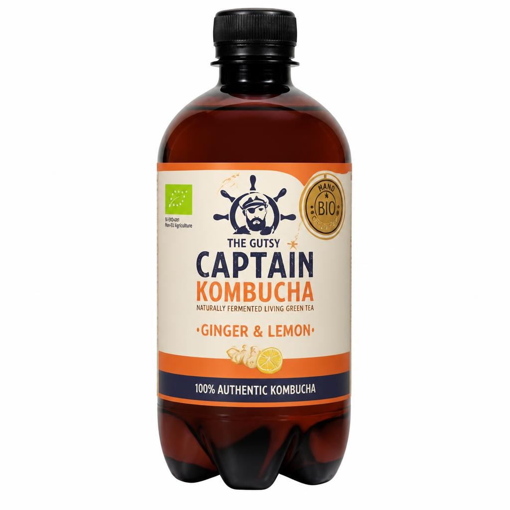 THE GUTSY CAPTAIN KOMBUCHA NAPITAK 400ml - Akcija u trgovini Konzum