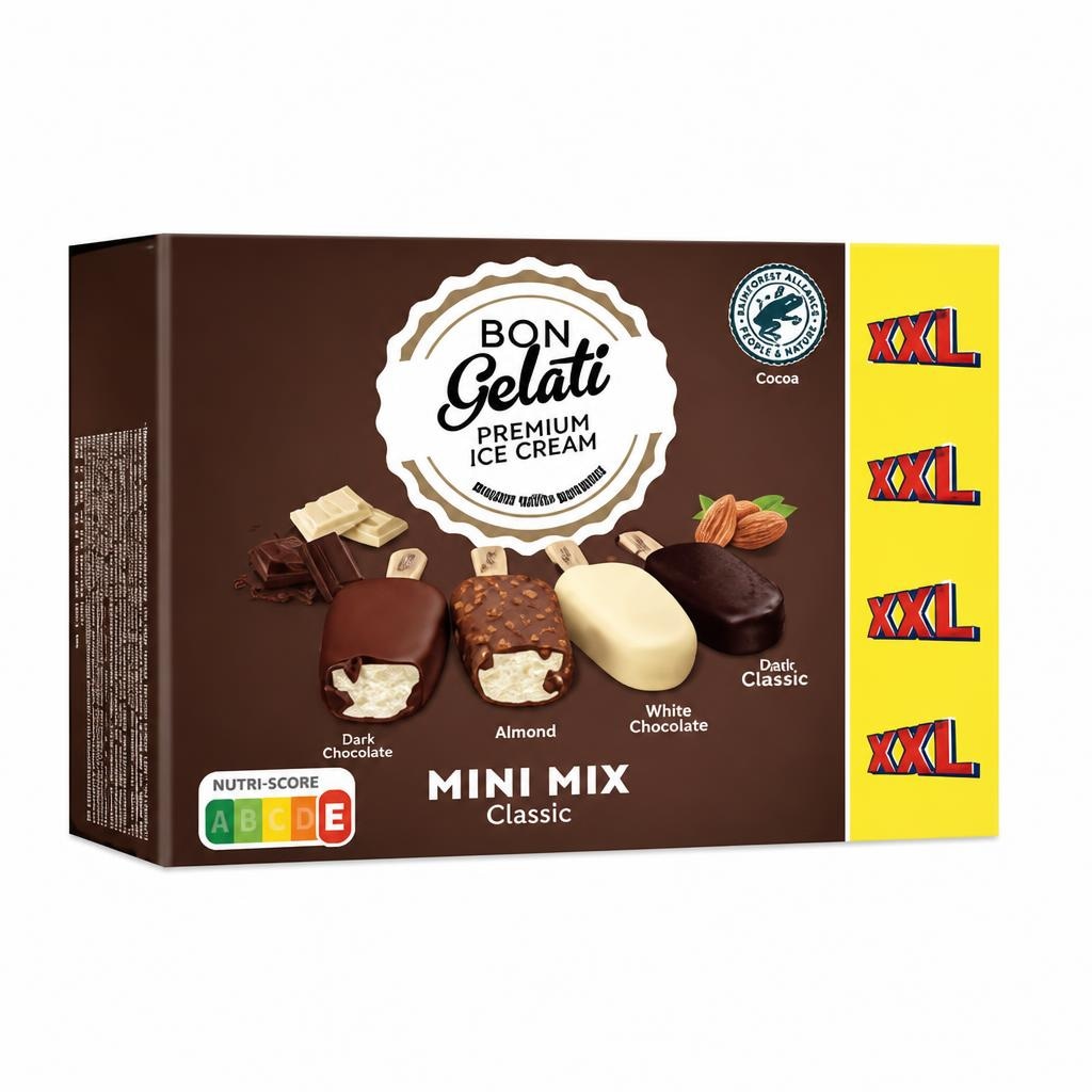 Bon Gelati Mini mix sladoled 16 x 50 ml - Akcija u trgovini Lidl