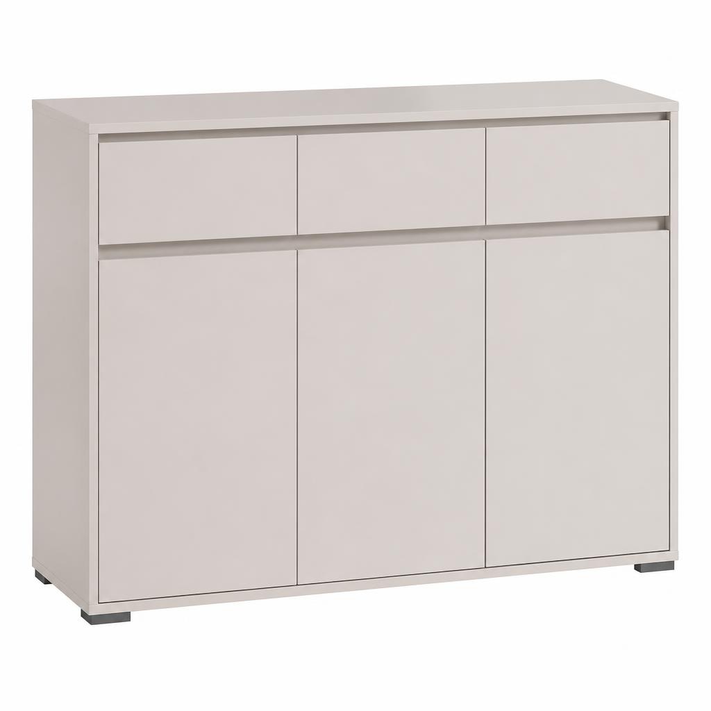 CarryHome komoda Line 80 x 79 x cm, 3 ladice Akcija u trgovini Lesnina