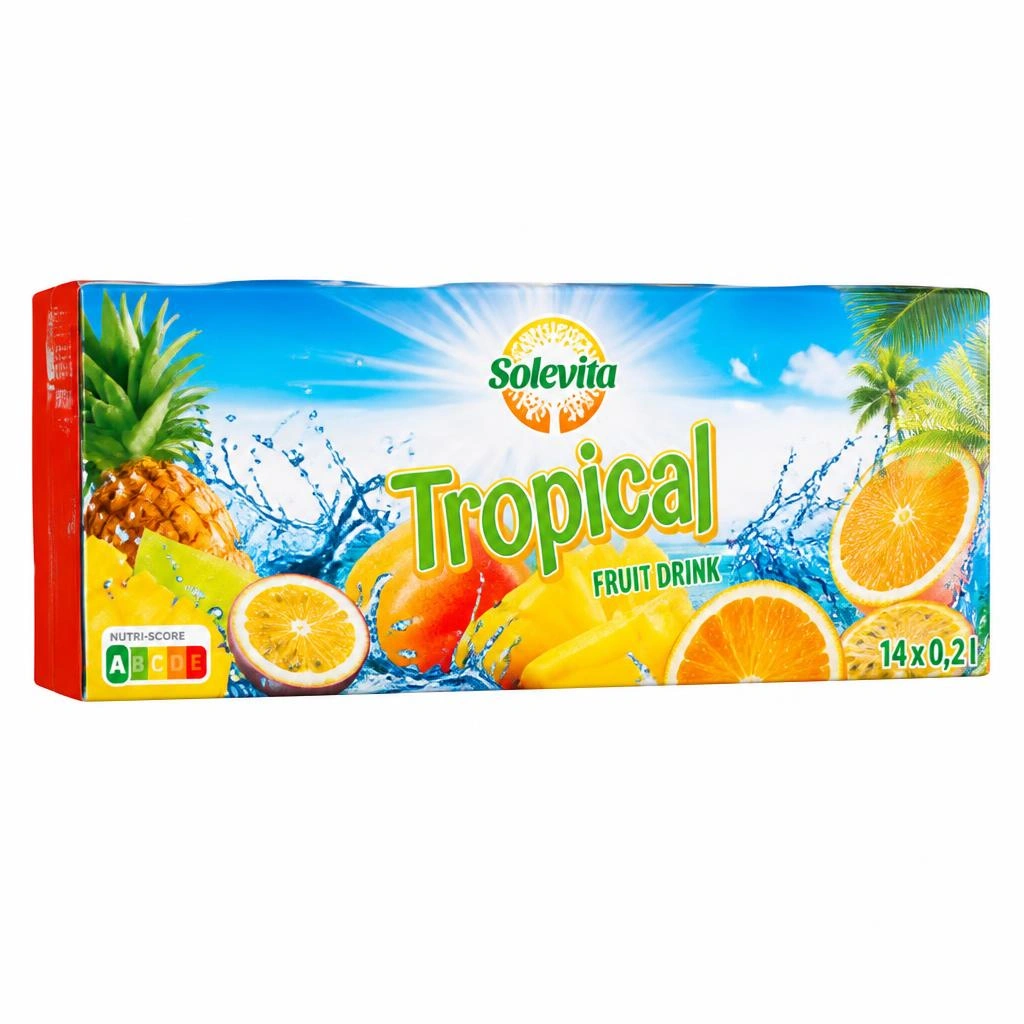 Solevita Sok od tropskog voća 14 x 0.2 L Akcija u trgovini Lidl