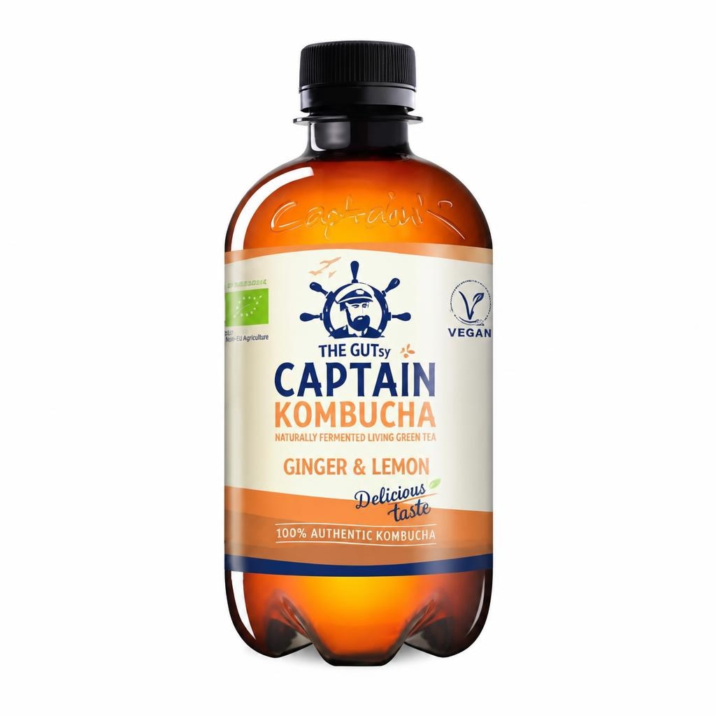Captain Kombucha Napitak od zelenog čaja 400 ml - Akcija u trgovini Plodine