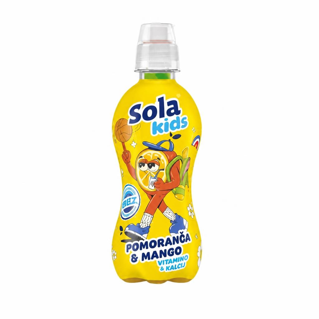Sola Kids Naranča Mango 0,33l Akcija u trgovini Žabac