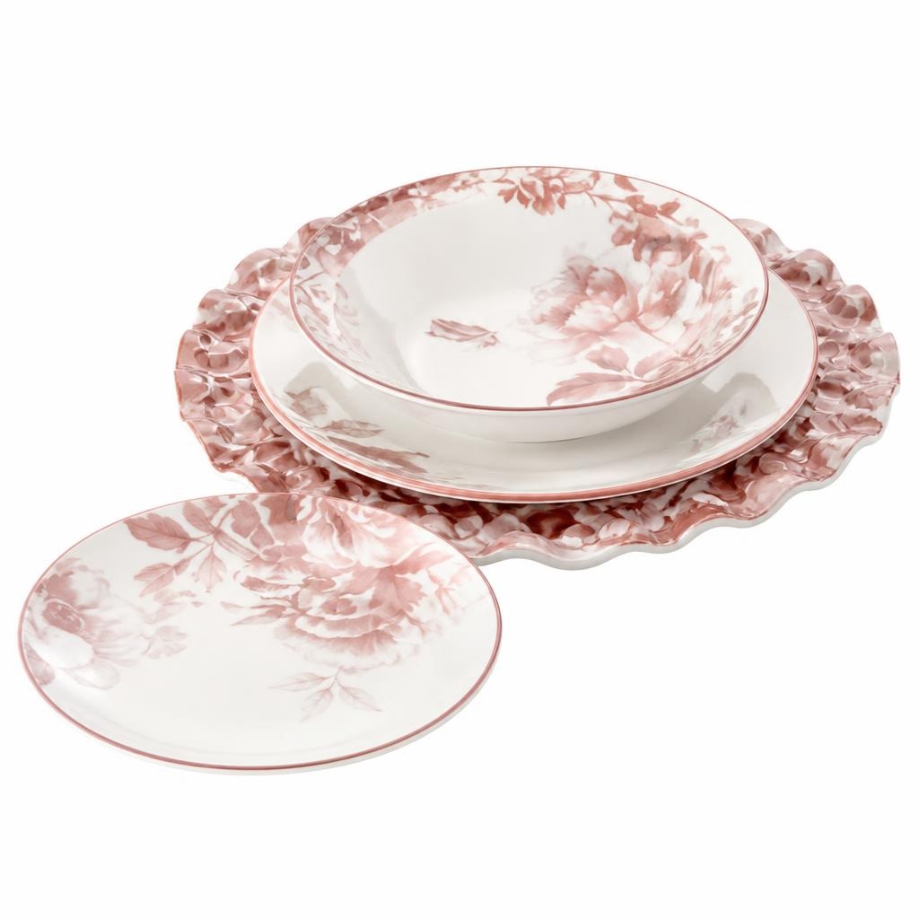 Moon Vie en Rose servis za jelo 18/1, set Akcija u trgovini Konzum
