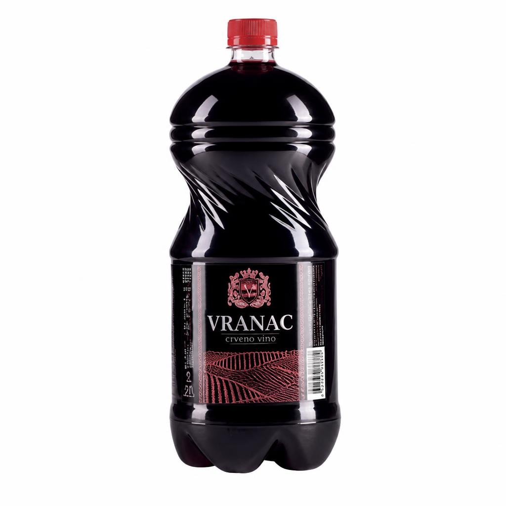 Vino Vranac 2 l Akcija u trgovini Konzum