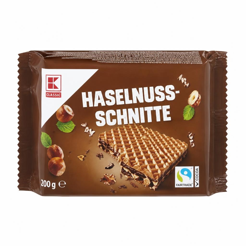 K Classic Vafel proizvod s lješnjakom 166 g Akcija u trgovini Kaufland
