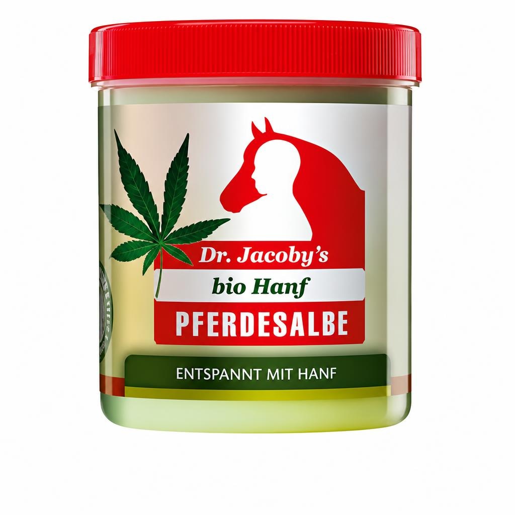 Dr. Jacoby's konjska mast s konopljom 75 ml ili 200 ml - Akcija u trgovini Mueller