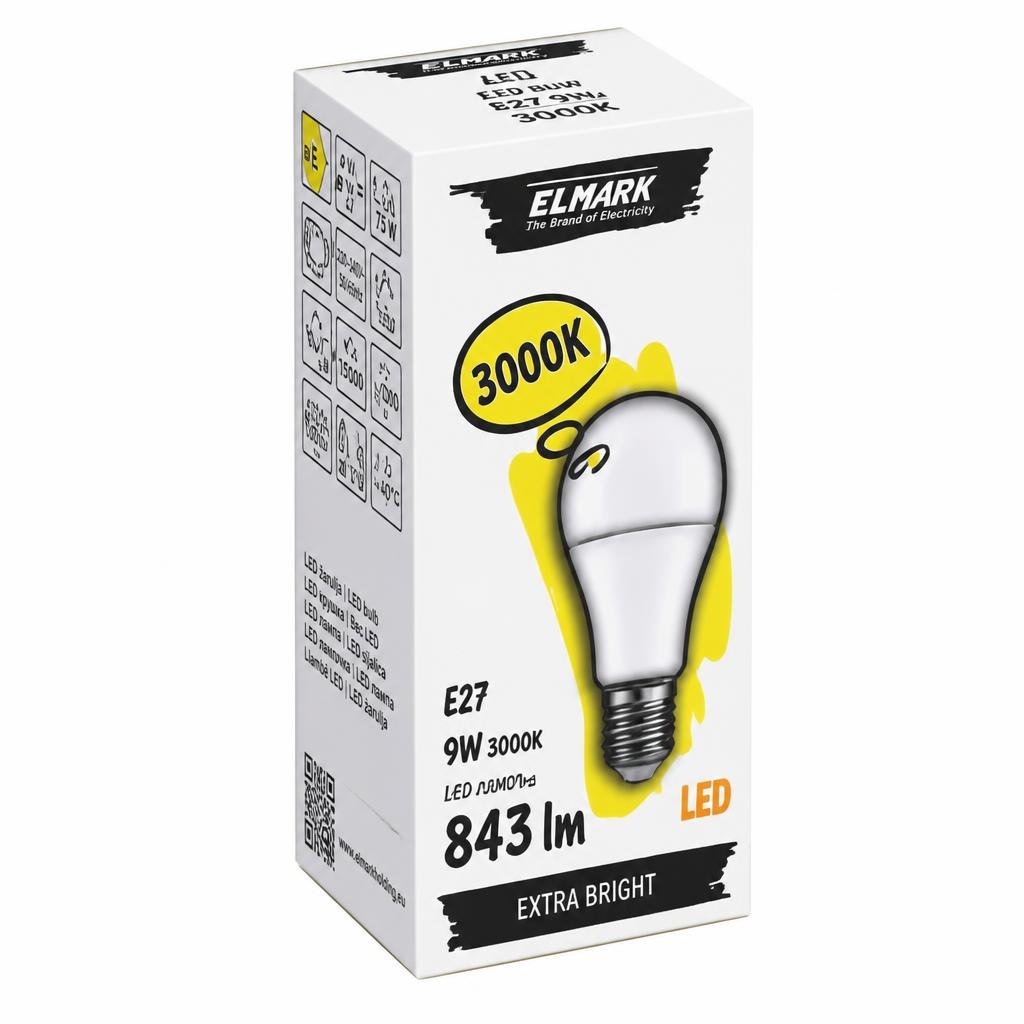 Led žarulja E27 9W 3000K 9W 3000K - Akcija u trgovini KTC