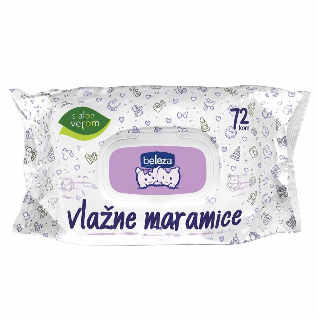 Bellesa baby vlažne maramice 72 kom Akcija u trgovini 365 Market