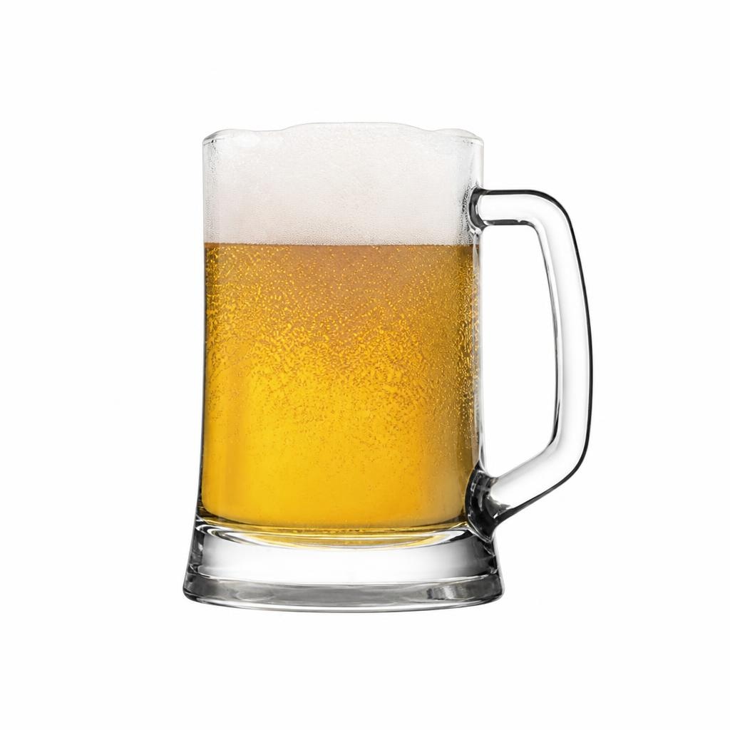 Krigla staklena za pivo 500cl, kom - Akcija u trgovini Konzum
