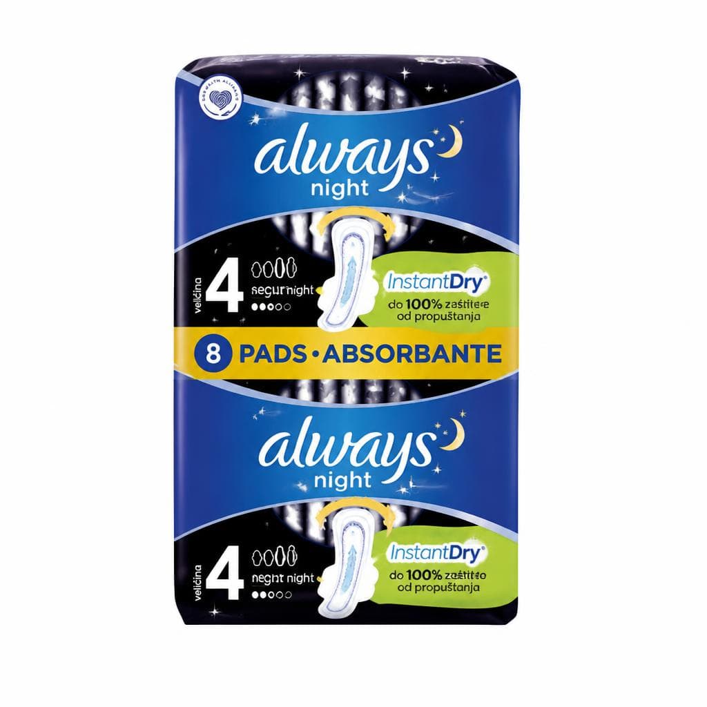 Always night protection higijenski ulošci 12 kom Akcija u trgovini Bakmaz