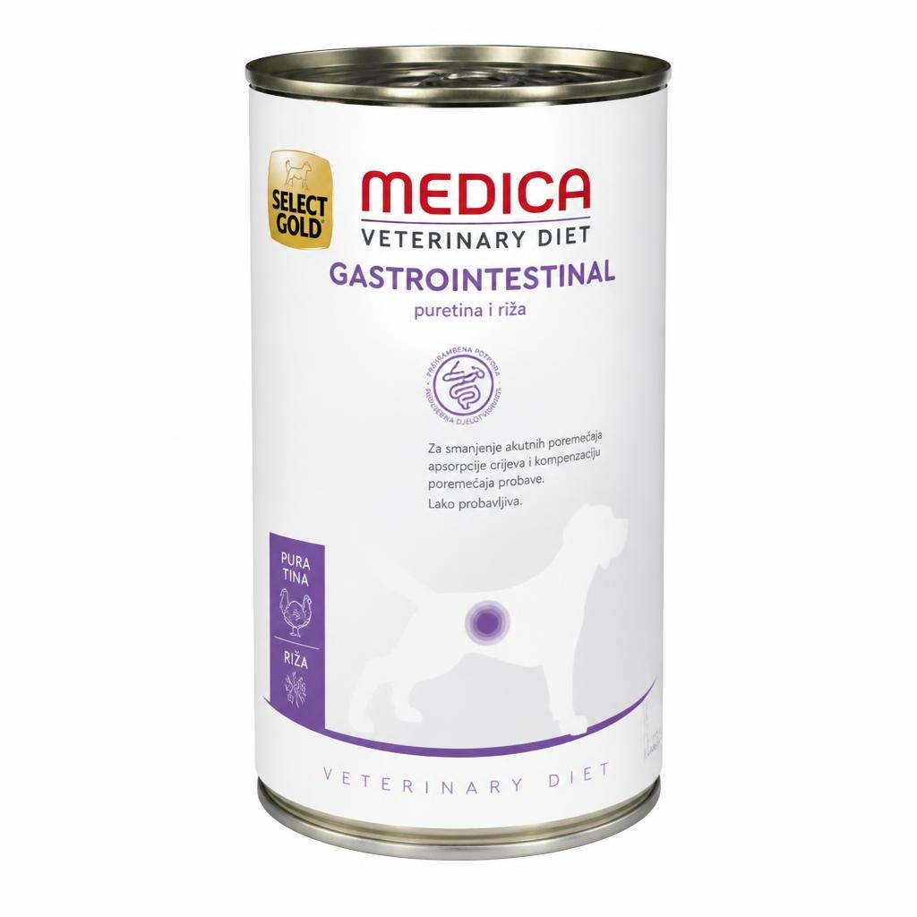 Select Gold Medica Gastrointestinal 400 g Akcija u trgovini Zoo City