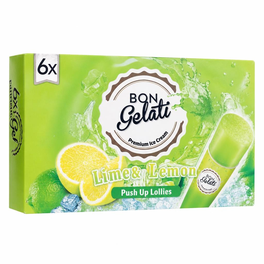 BON GELATI Vodeni sladoled 6 x 120 ml - Akcija u trgovini Lidl