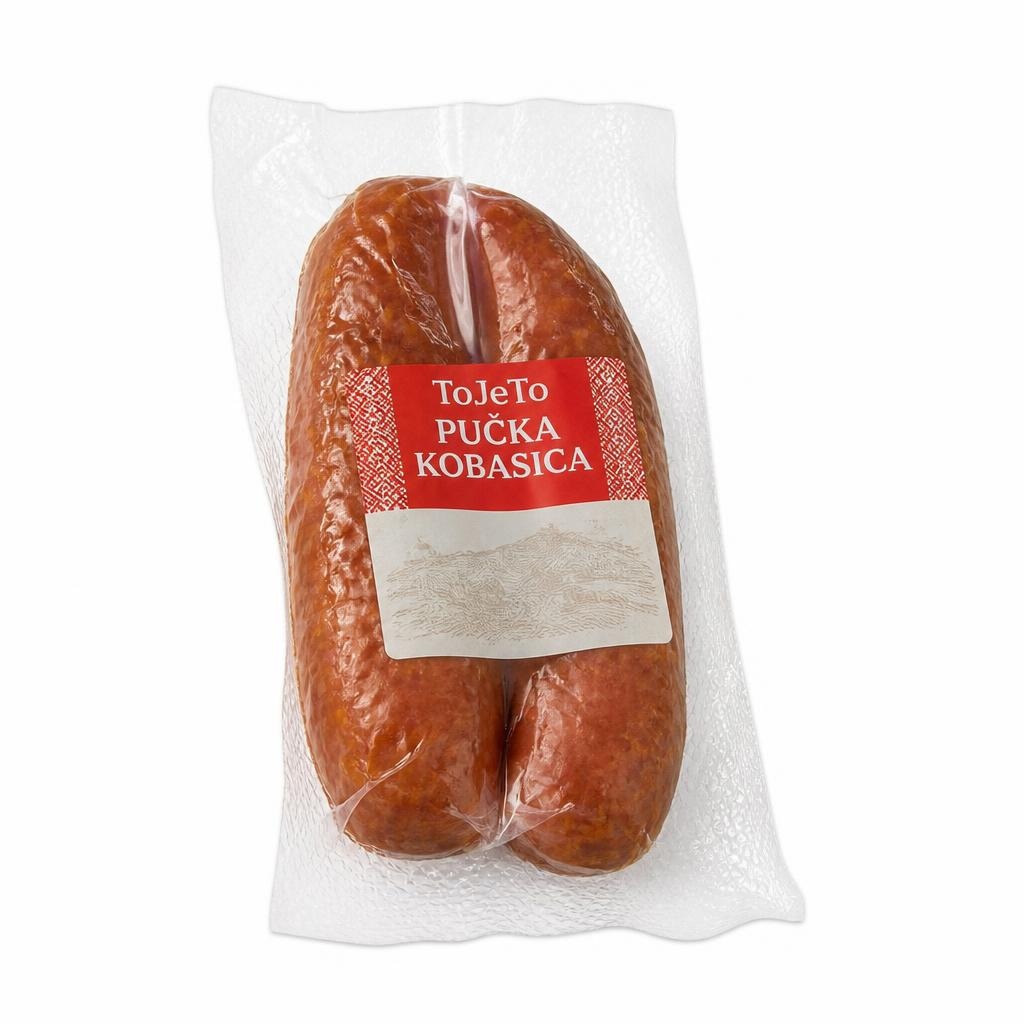 ToJeTo Pučka kobasica 350 g - Akcija u trgovini Gavranović