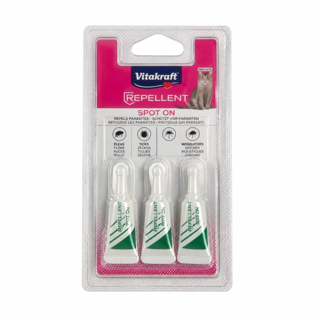 Vitakraft Spot On Biocidne ampule za mačke 3x1 ml - Akcija u trgovini Bipa