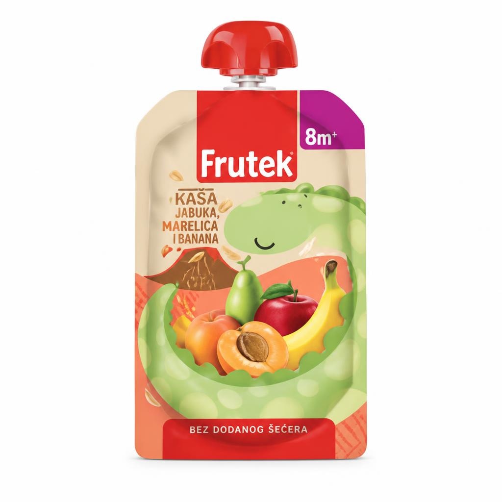 Frutek kaša 190 g Akcija u trgovini Boso