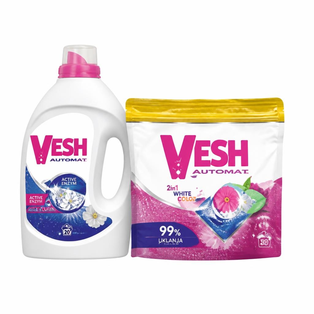 Violeta ili Vesh deterdžent za pranje rublja Violeta, Vesh Akcija u trgovini Spar