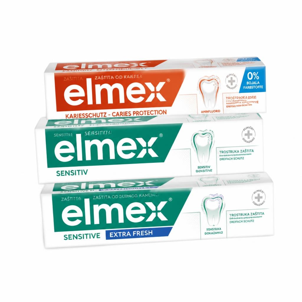 Elmex zubna pasta 75 ml Akcija u trgovini Konzum
