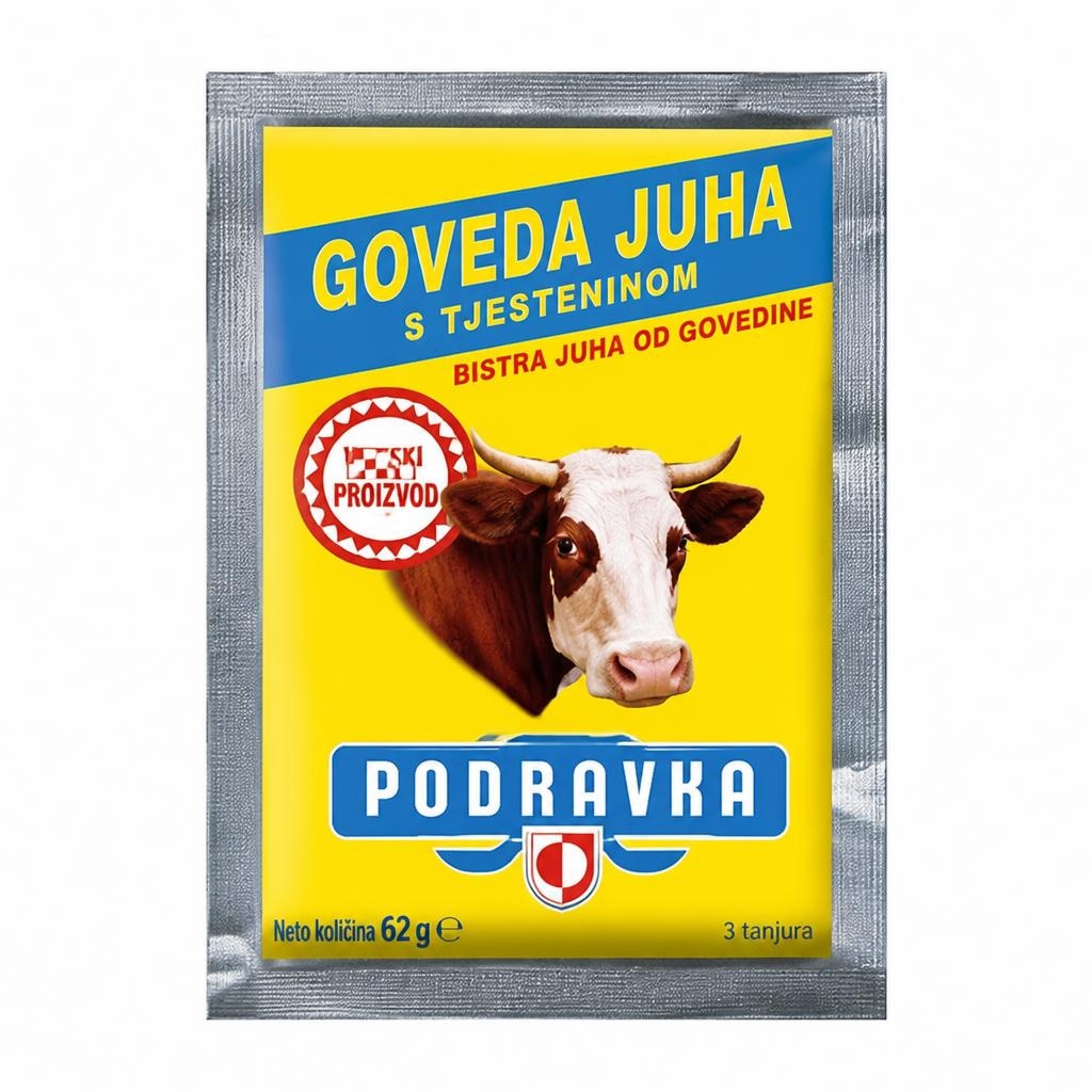 Podravka Juha 62g-65g - Akcija u trgovini Konzum